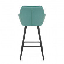 Sgabello Velluto - Lanson Verde