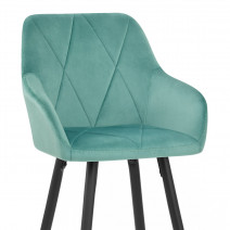 Sgabello Velluto - Lanson Verde