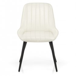 Sedia Ecopelle Satinata - Mustang Blu