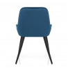 Sedia Velluto Satinata - Blu Scuro