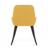 Sedia Velluto Satinata - Mustang Giallo