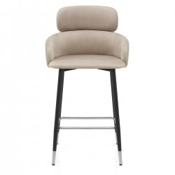 Sgabello Velluto - Chloe Nero