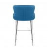 Sgabello Velluto - Grace Blu