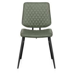 Sedia da Pranzo Ecopelle -...