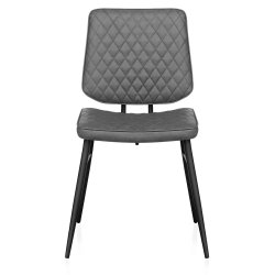 Sedia da Pranzo Ecopelle -...