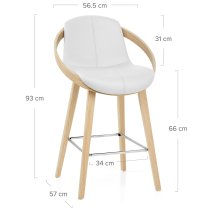 Sgabello Ecopelle - Atom