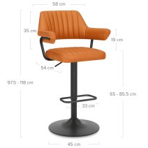 Sgabello Vera Pelle - Scout