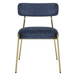Sedia Stoffa dorate - Diana