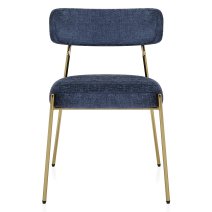 Sedia Stoffa dorate - Diana