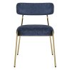 Sedia Stoffa dorate - Diana