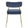 Sedia Stoffa dorate - Diana