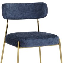 Sedia Stoffa dorate - Diana