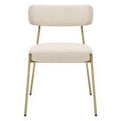 Sedia Stoffa dorate - Diana