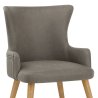 Sedia Ecopelle Legno - Diablo