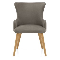 Sedia Ecopelle Legno - Diablo