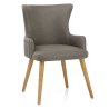 Sedia Ecopelle Legno - Diablo