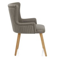 Sedia Ecopelle Legno - Diablo
