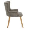Sedia Ecopelle Legno - Diablo