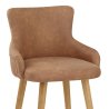 Sgabello Ecopelle - Diablo Legno