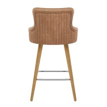 Sgabello Ecopelle - Diablo Legno