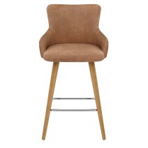 Sgabello Ecopelle - Diablo Legno