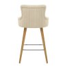 Sgabello Ecopelle - Diablo Legno