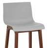Sgabello Resina Legno - Drift Noce