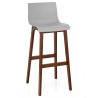 Sgabello Resina Legno - Drift Noce