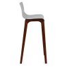 Sgabello Resina Legno - Drift Noce