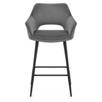 Sgabello Velluto - Viola