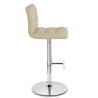 Sgabello Ecopelle Cromato - Grid Offerta Speciale
