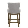Sgabello Legno Tessuto - Knightsbridge