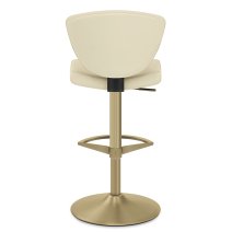 Sgabello da bar Vera Pelle Oro - Pearl