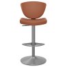 Sgabello Vera Pelle Graffite - Pearl