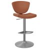 Sgabello Vera Pelle Graffite - Pearl