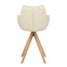 Sgabello Vera Pelle in Legno - Madrid