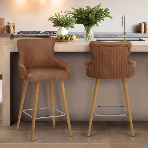 Sgabello Ecopelle - Diablo Legno