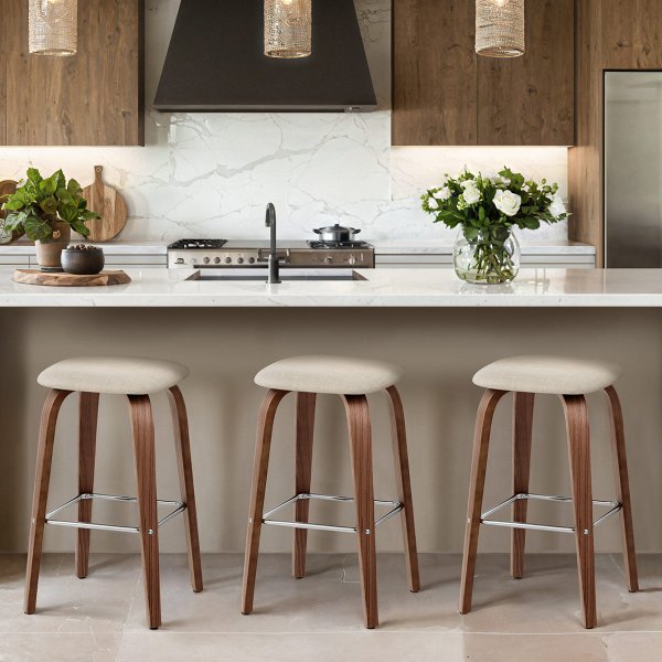Sgabello legno tessuto - Stockholm