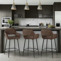 Sgabello Tessuto - Raven