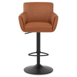 Sgabello Vera Pelle Metallo...