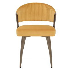 Sedia da Pranzo Velluto -...