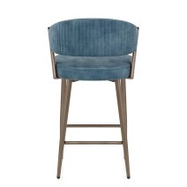 Sgabello da Bar Velluto - Lusso