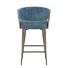 Sgabello da Bar Velluto - Lusso