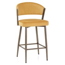 Sgabello da Bar Velluto - Lusso