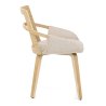 Sedia Legno Tessuto - Cleveland