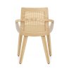 Sedia Legno Tessuto - Cleveland