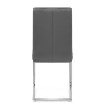 Sedia da pranzo Ecopelle Satinata - Lancaster