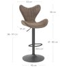 Sgabello Tessuto - BB Swivel