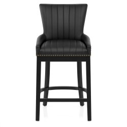 Sgabello Ecopelle Legno -...