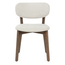 Sedia Tessuto Quercia Scuro - Maya